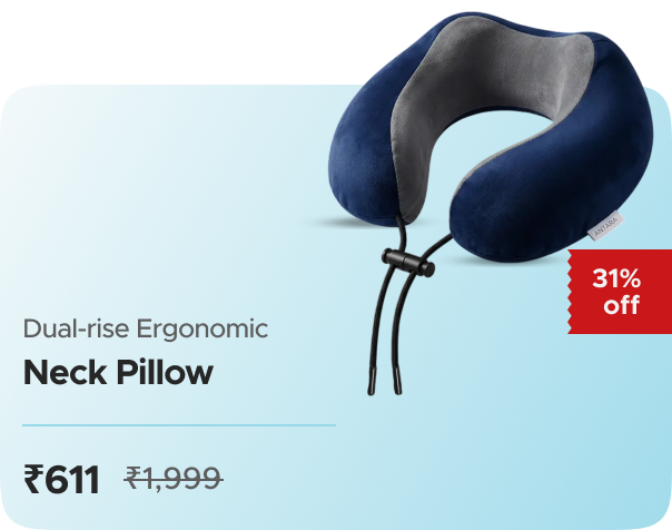 AGEasy AGEasy Neck Pillow — effective ₹611 (was ₹1999)