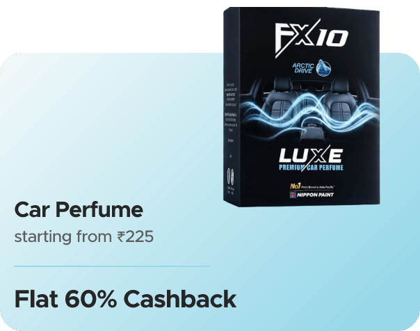Nippon Paint FX 10 — Car Perfume starting from ₹225 + Flat 60% CashKaro  Cashback + Flat 60% Cashback