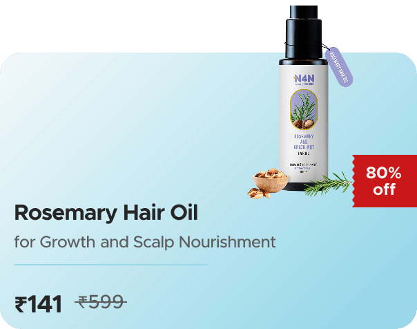 Nature 4 Nature Rosemary Hair Oil for Growth and Scalp N — effective ₹141 (was ₹599)