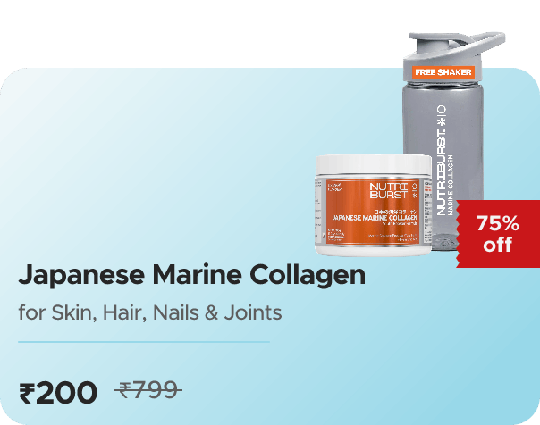 Nutriburst Nutriburst Pure Japanese Marine Collagen — effective ₹200 (was ₹799)