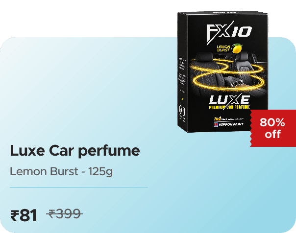 Nippon Paint FX 10 FX10 Luxe Car perfume 125g - Lemon Burst — effective ₹81 (was ₹399)